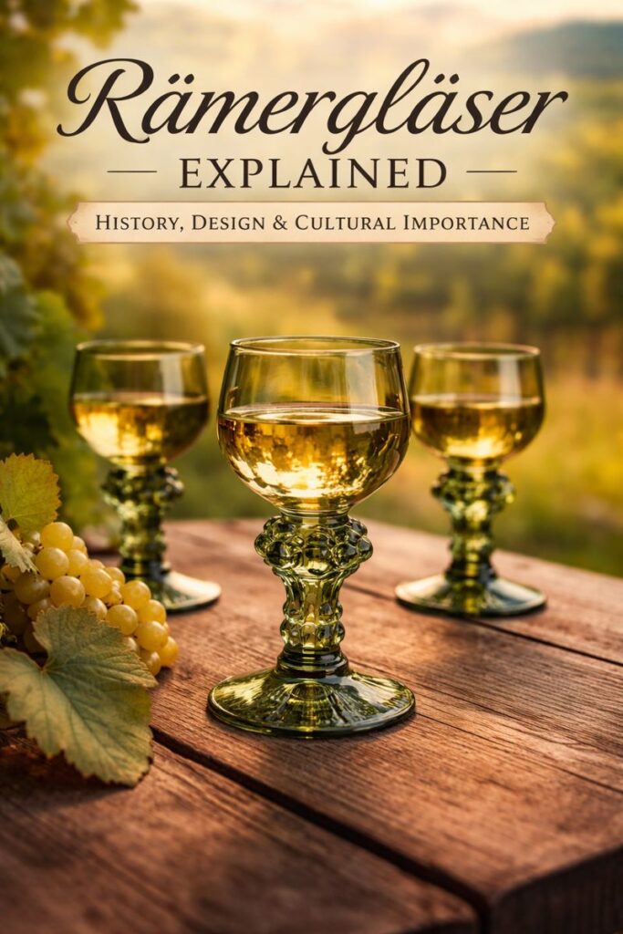 Rämergläser: History, Design, and Cultural Importance of Roemer Wine Glasses